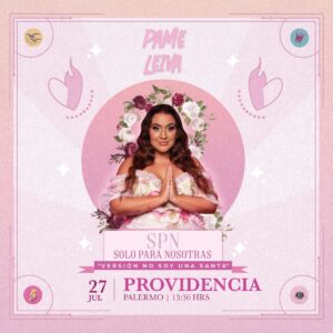 SPN SOLO PARA NOSOTRAS - 27.07 - PROVIDENCIA