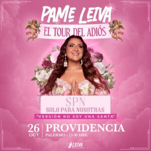 SPN SOLO PARA NOSOTRAS - 26.10 - PALERMO
