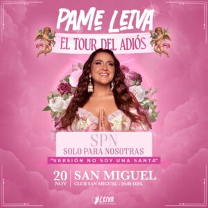 SPN SOLO PARA NOSOTRAS - 20.11 - SAN MIGUEL