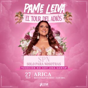 SPN Solo para Nosotras - 27.11 - Arica.