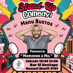 MANU BUSTOS - Mamones a Mil - AGOTADO