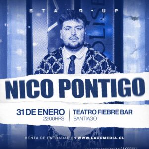 Nico Pontigo en Teatro Fiebre Bar