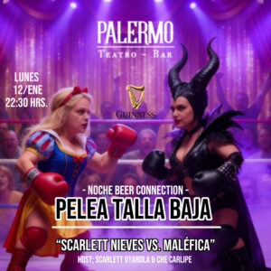 Pelea talla baja - Scarlett Nieves VS Maléfica - Agotado