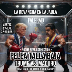 Pelea talla baja - Trump vs Maduro - La revancha en la jaula - Agotado