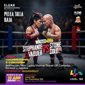 Pelea Talla Baja - WrestleMINIa en Level 152