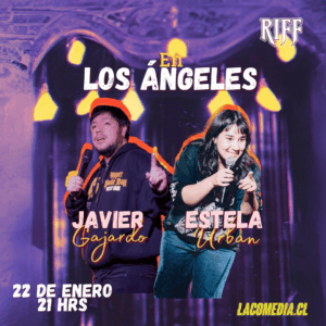 Javier Gajardo y Estela Urban en Los Ángeles 22.01