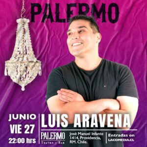 Luis Aravena en Palermo 27.06