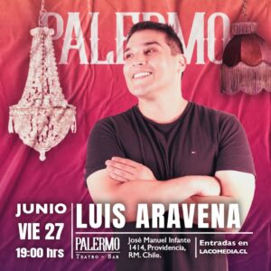 Luis Aravena en Palermo 27.06