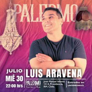 Luis Aravena en Santiago