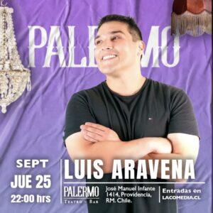Luis Aravena en Palermo