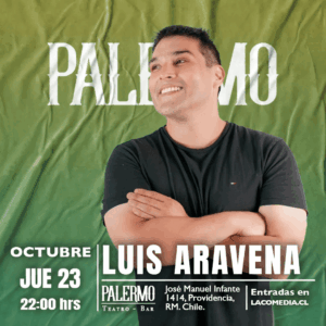 Luis Aravena en Palermo 23.10