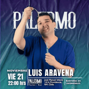 Luis Aravena en Santiago