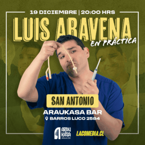 Luis Aravena en San Antonio