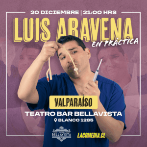 Luis Aravena en Valparaiso