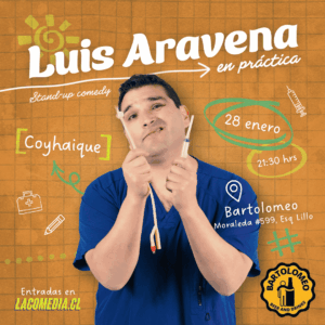 Luis Aravena en Coyhaique
