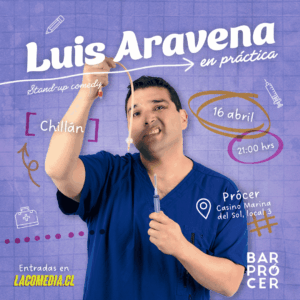 Luis Aravena en Chillán
