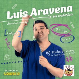 Luis Aravena en Calama