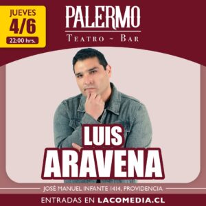 Luis Aravena en Santiago