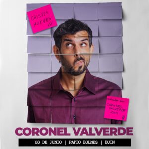 CORONEL VALVERDE EN BUIN - PATIO BULNES 19.30 HRS