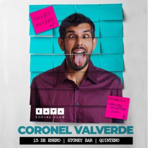 Coronel Valverde en Stoney bar - Quintero
