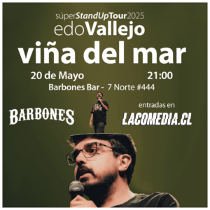 edo Vallejo en Viña del Mar