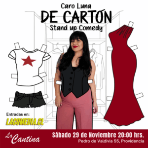 Caro Luna presenta "De Cartón" en La Cantina